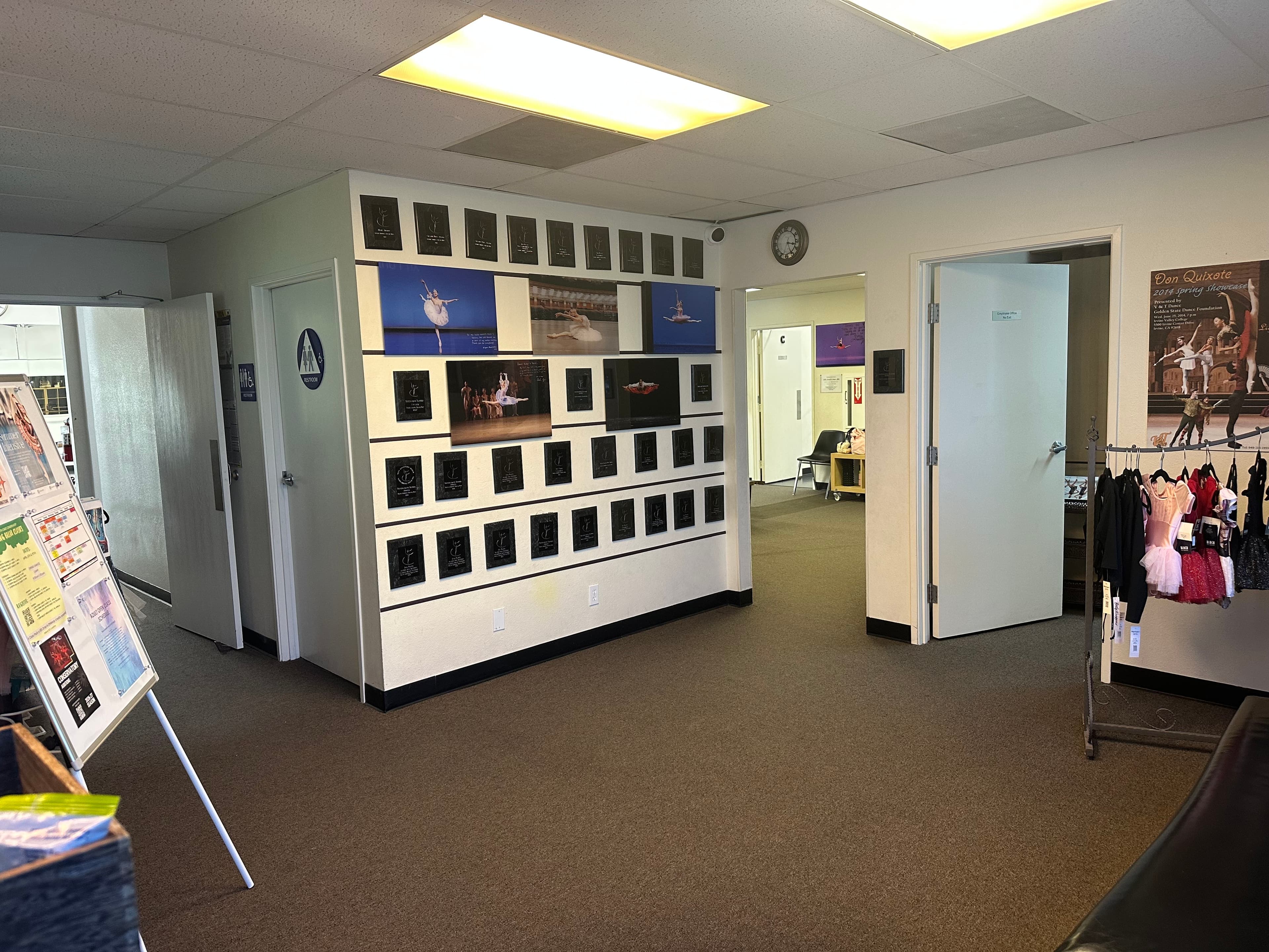 Front lobby at South Coast Conservatory Laguna Hills