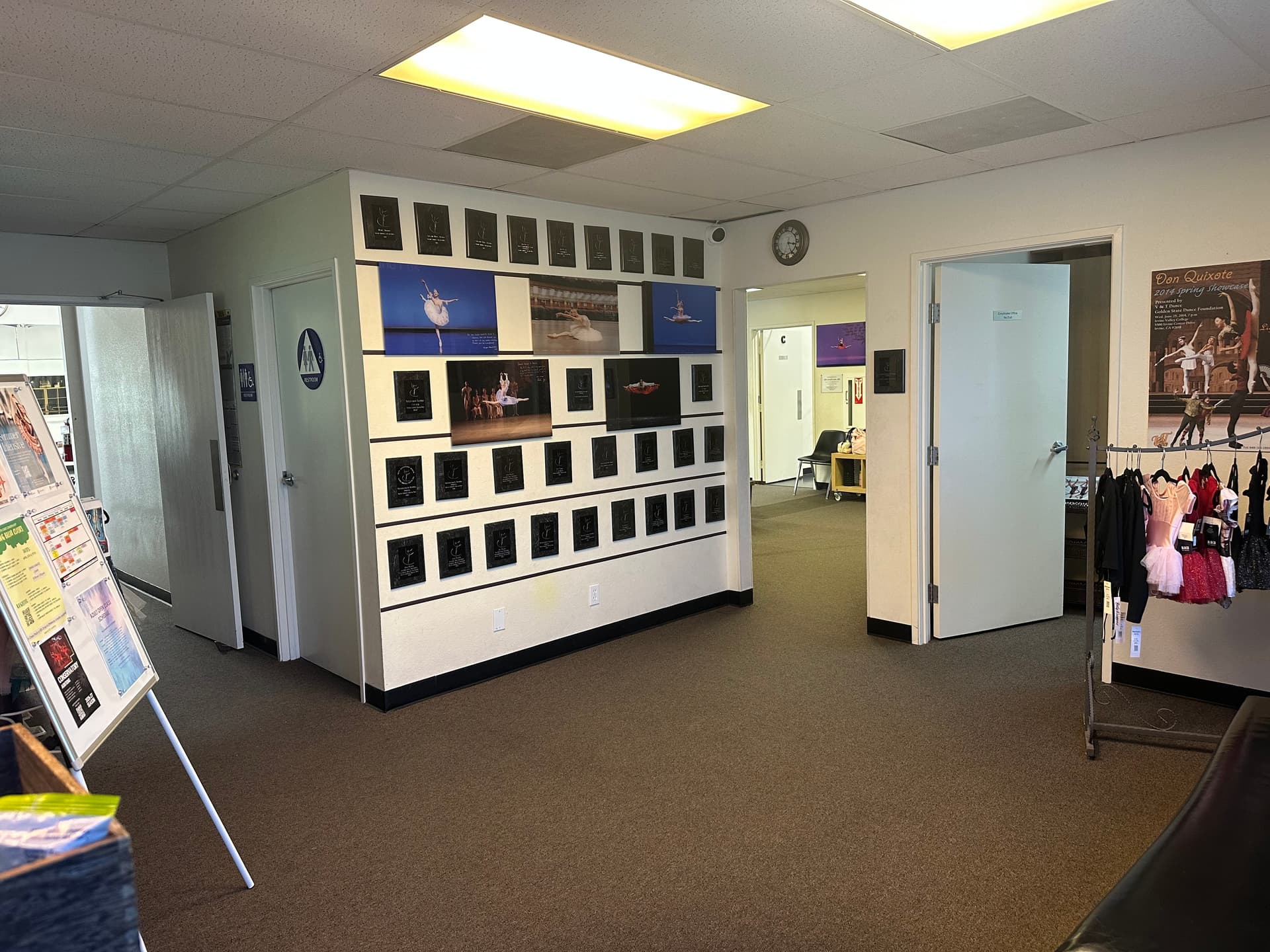 Front lobby at South Coast Conservatory Laguna Hills